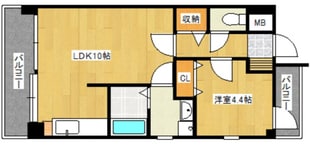 エクセレント東町の物件間取画像